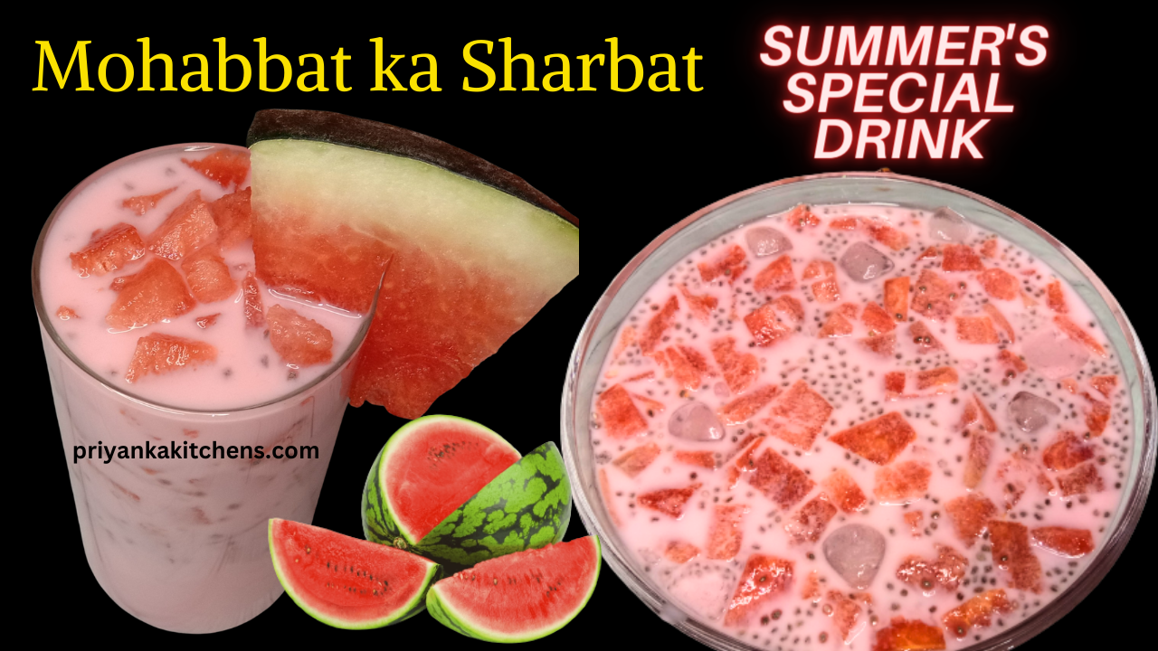 mohabbat ka sharbat, mohabbat ka sharbat recipe